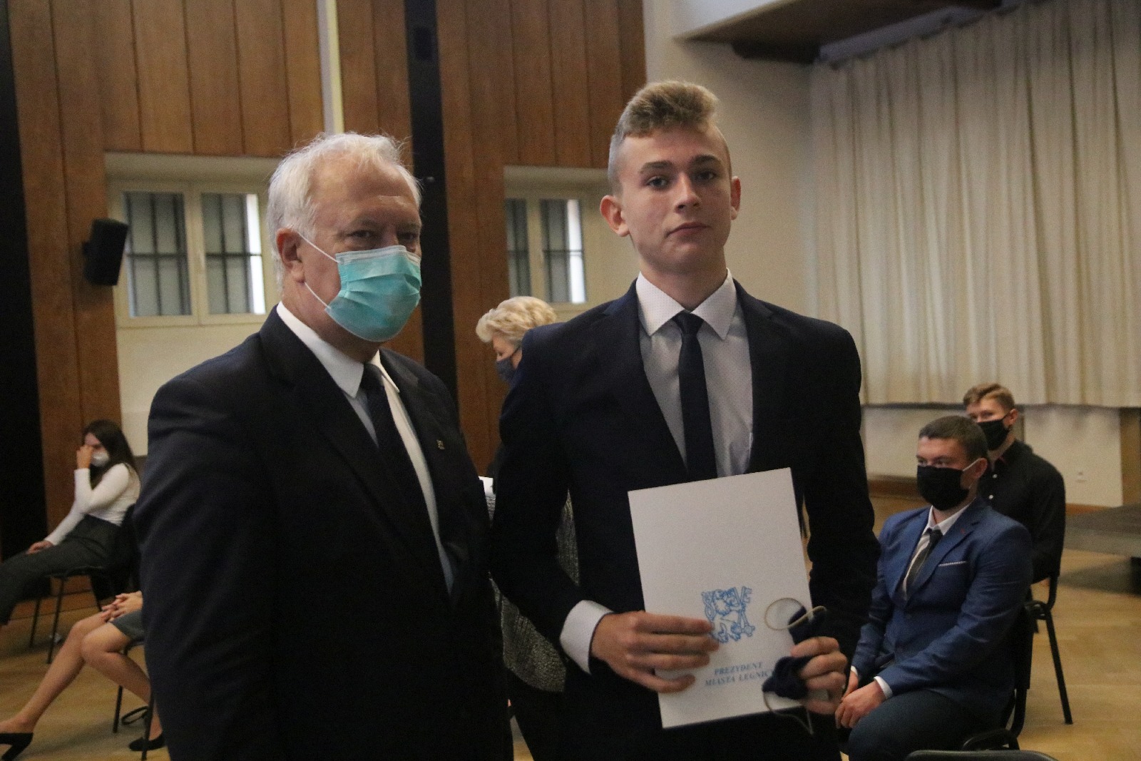 Uroczystość wręczenia stypendiów prezydenta Legnicy