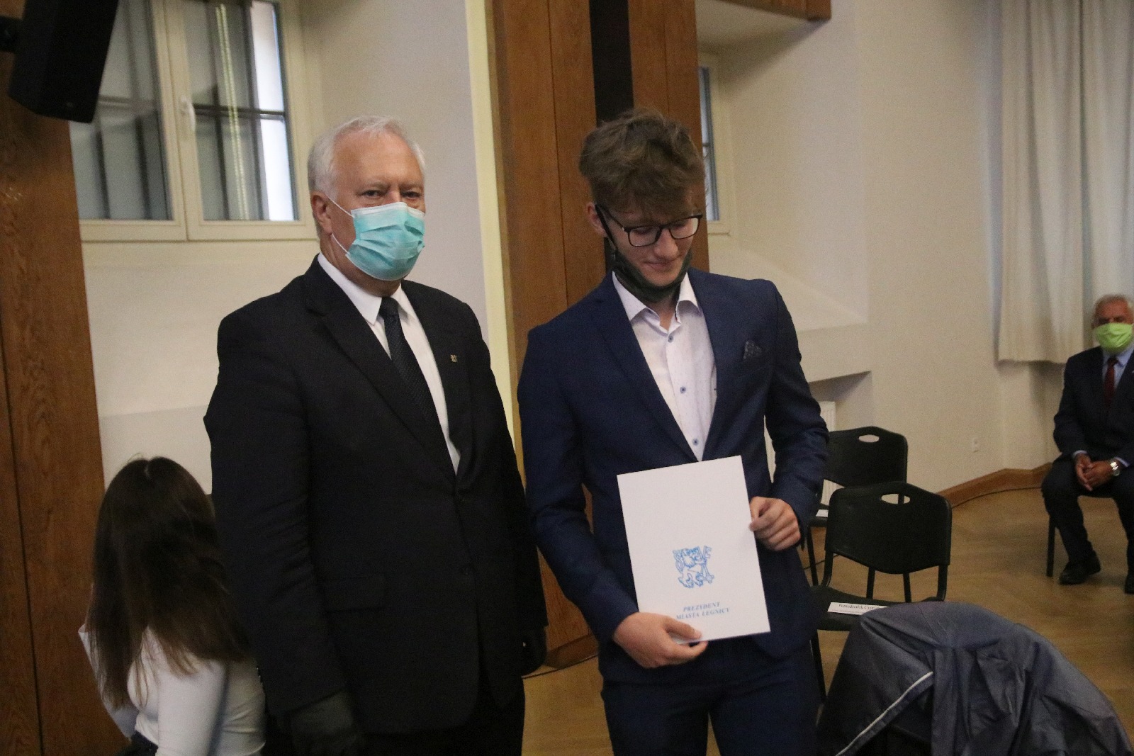 Uroczystość wręczenia stypendiów prezydenta Legnicy