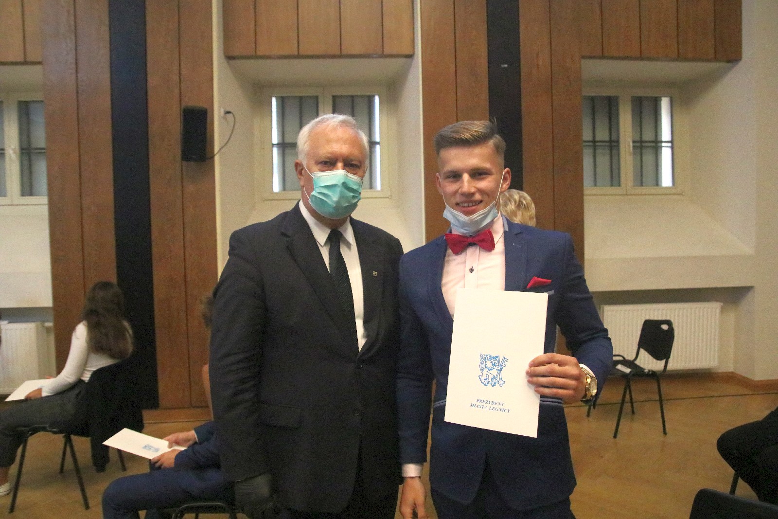 Uroczystość wręczenia stypendiów prezydenta Legnicy