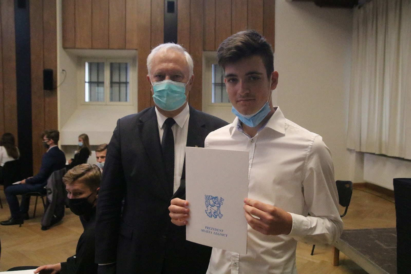 Uroczystość wręczenia stypendiów prezydenta Legnicy