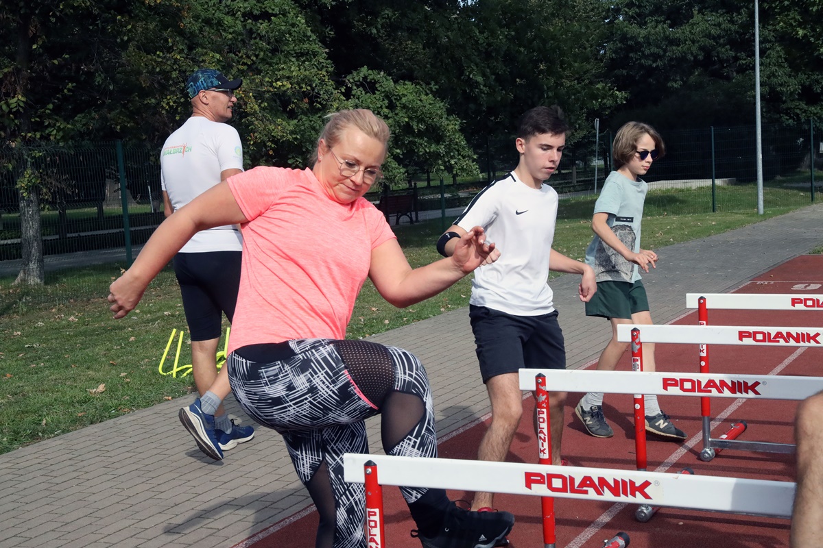 OSiR zorganizował w Parku Miejskim piknik lekkoatletyczny