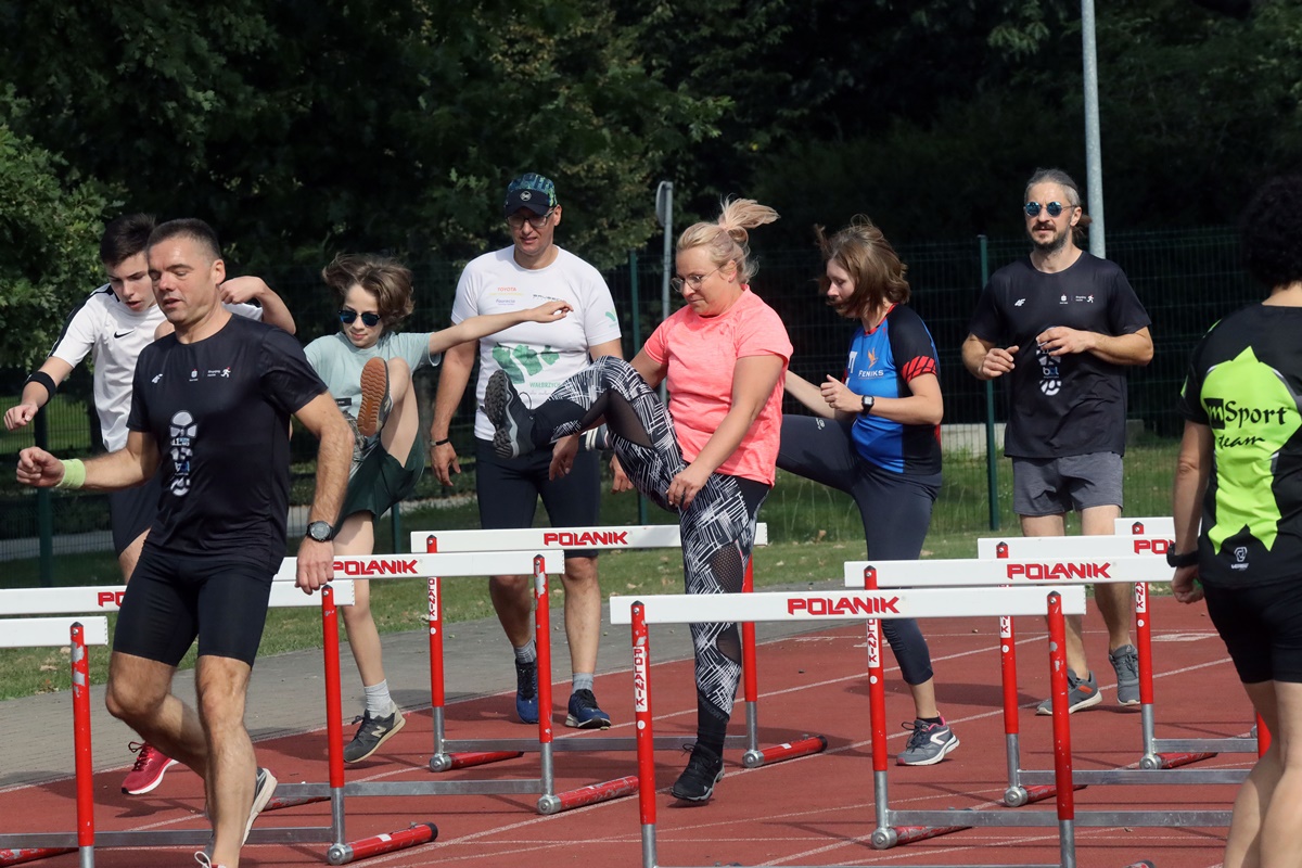 OSiR zorganizował w Parku Miejskim piknik lekkoatletyczny