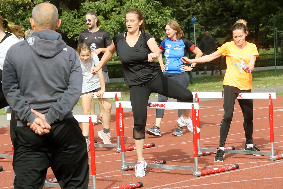 OSiR zorganizował w Parku Miejskim piknik lekkoatletyczny