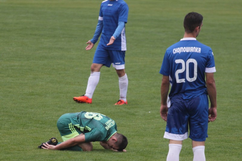 Kaczawa Bieniowice nie dała rady wygrać z Chojnowianką