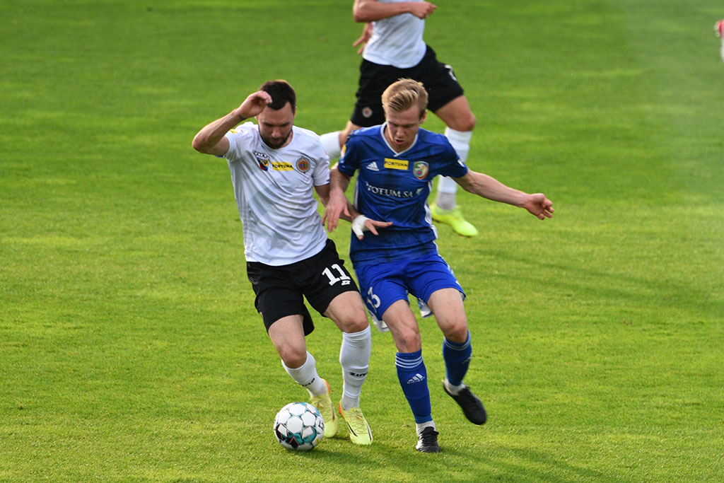 Miedź Legnica zremisowała w derbach z Chrobrym Głogów 2:2