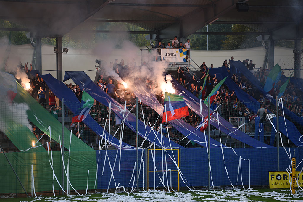 Miedź Legnica zremisowała w derbach z Chrobrym Głogów 2:2