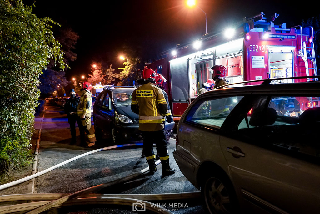Pożar piwnicy na Wlk. Niedźwiedzicy. Nikt nie ucierpiał