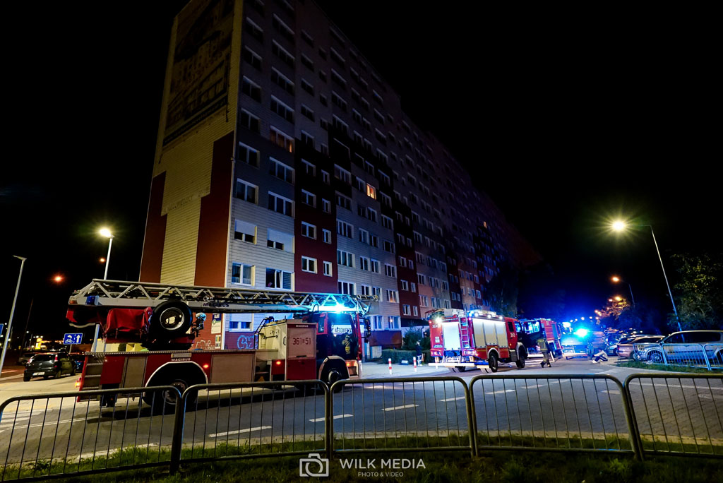 Pożar piwnicy na Wlk. Niedźwiedzicy. Nikt nie ucierpiał