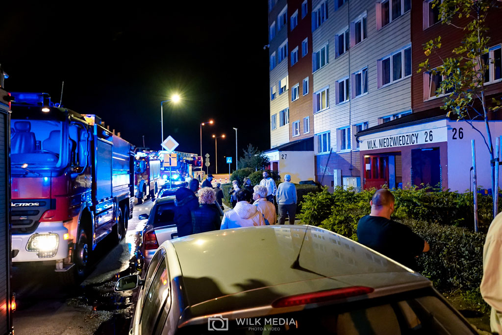Pożar piwnicy na Wlk. Niedźwiedzicy. Nikt nie ucierpiał