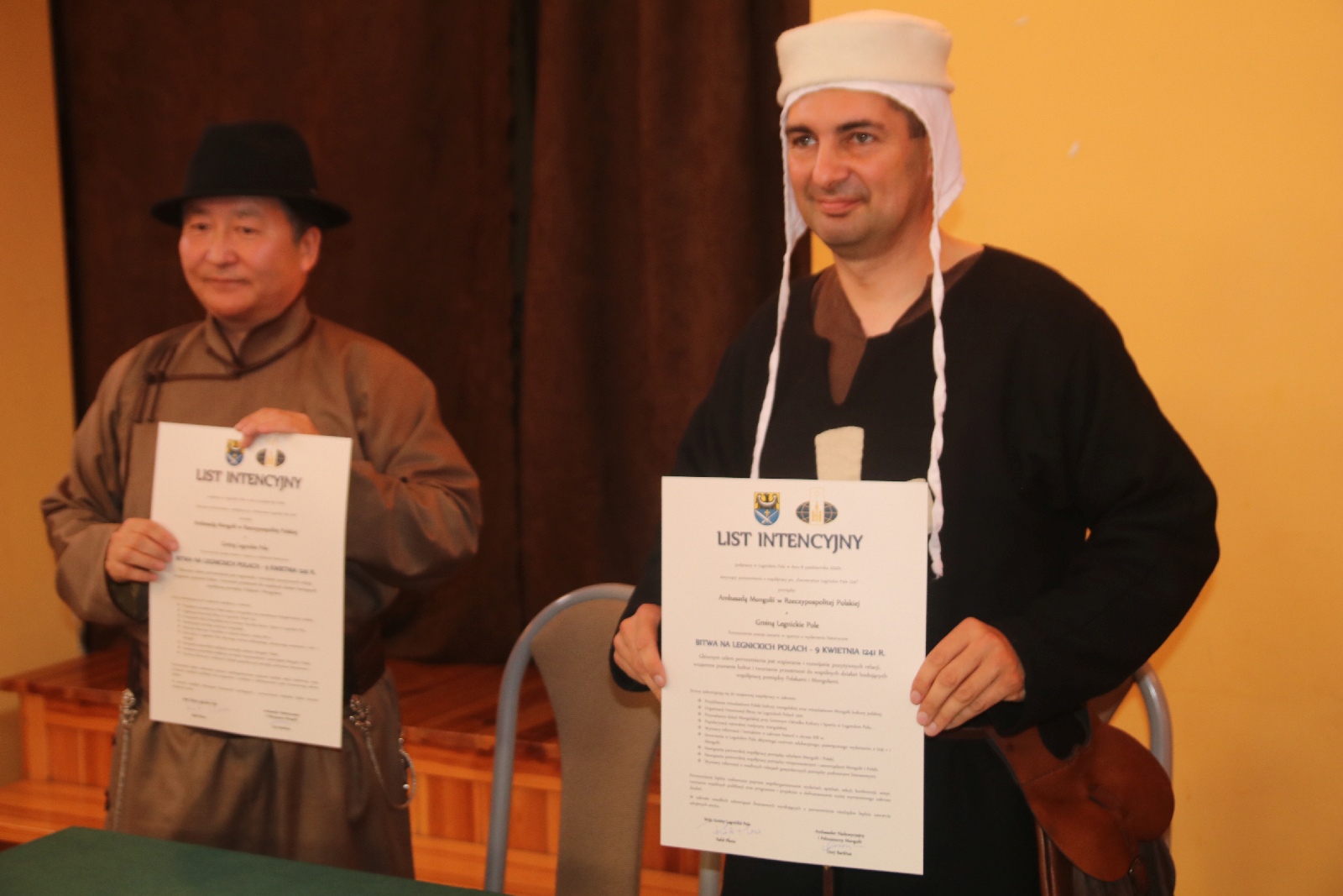 Otwarcie sekcji mongolskiej w Legnickim Polu