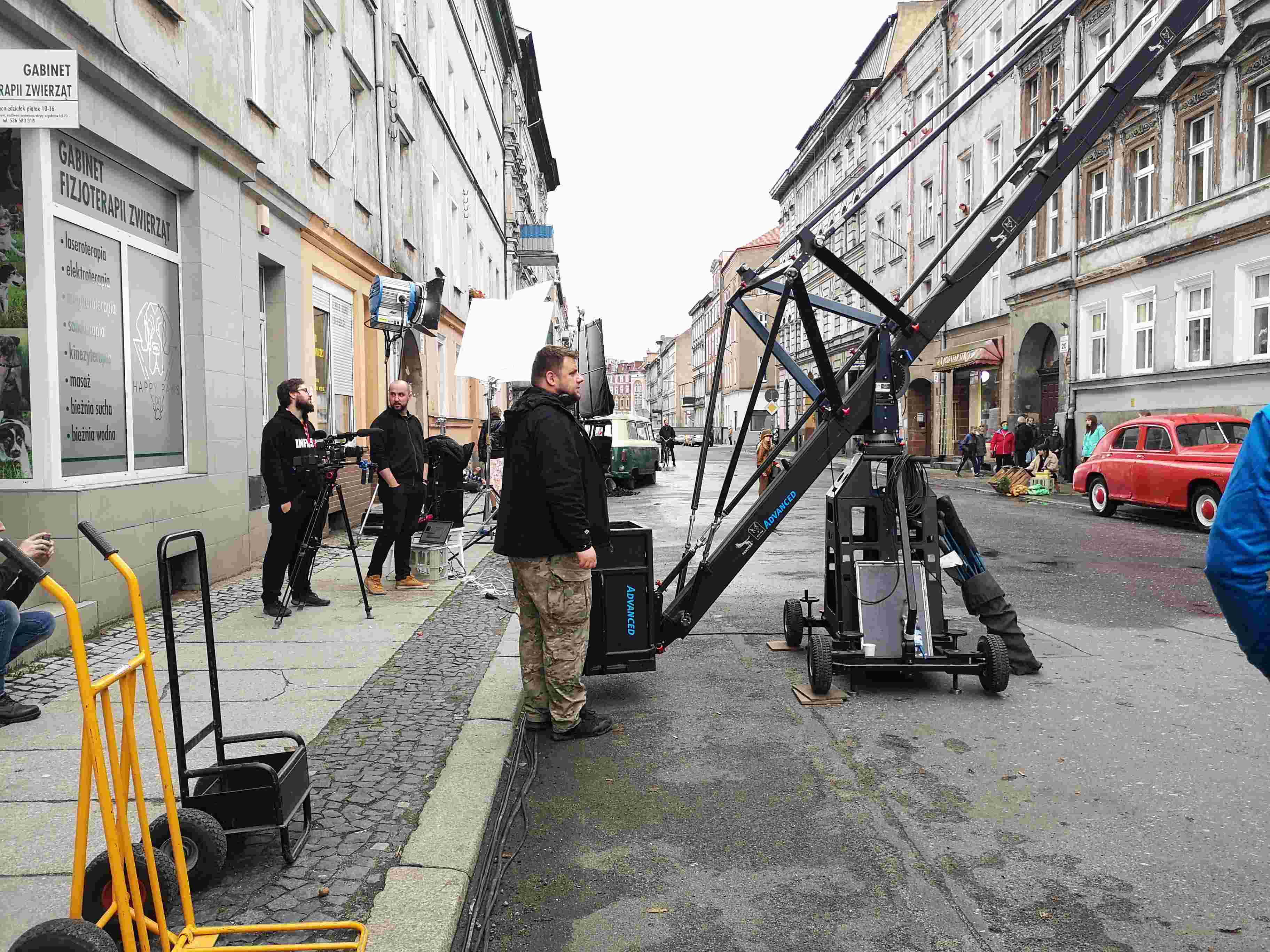 W Legnicy kręcony jest film o Popku - 