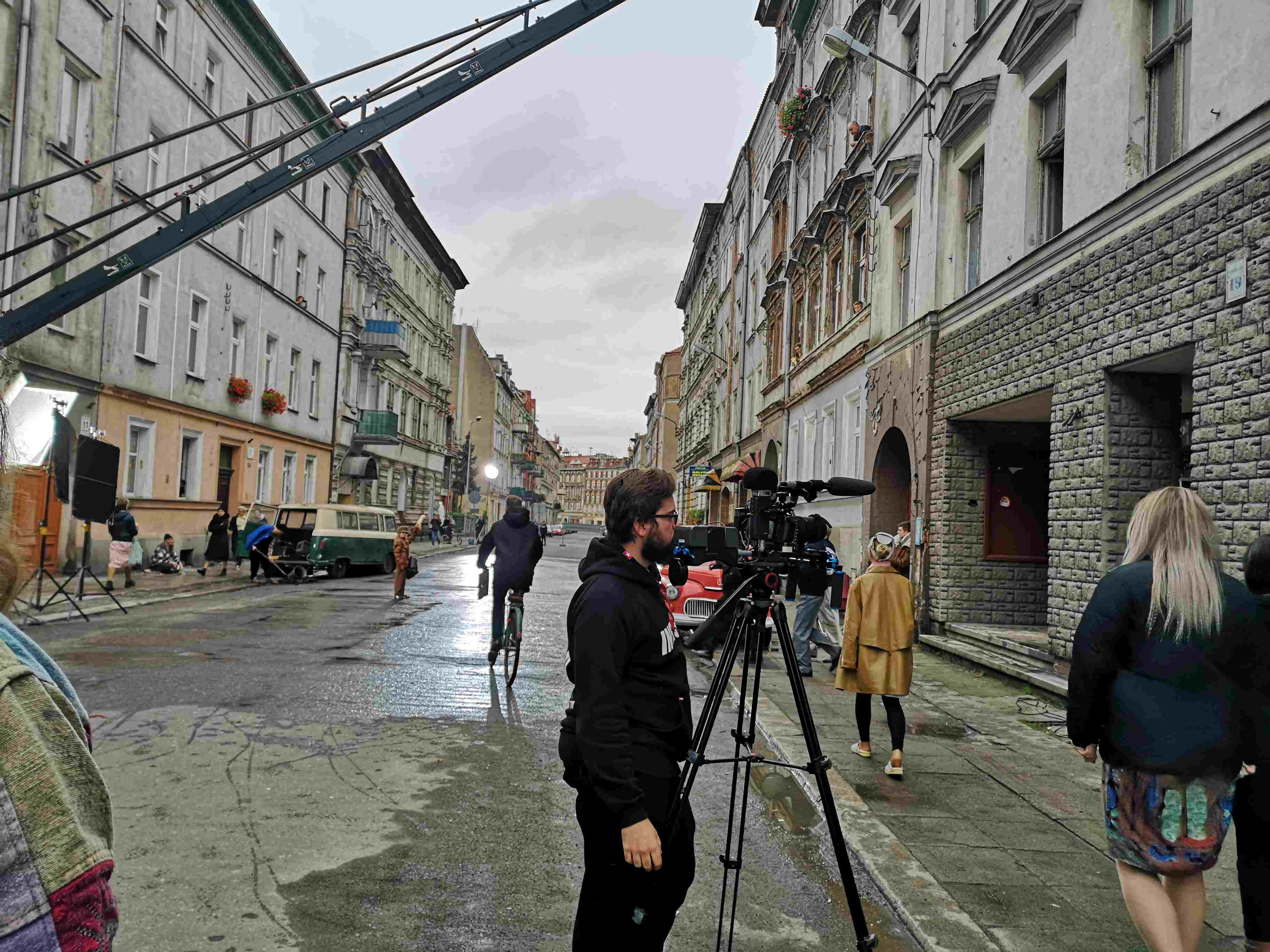 W Legnicy kręcony jest film o Popku - 
