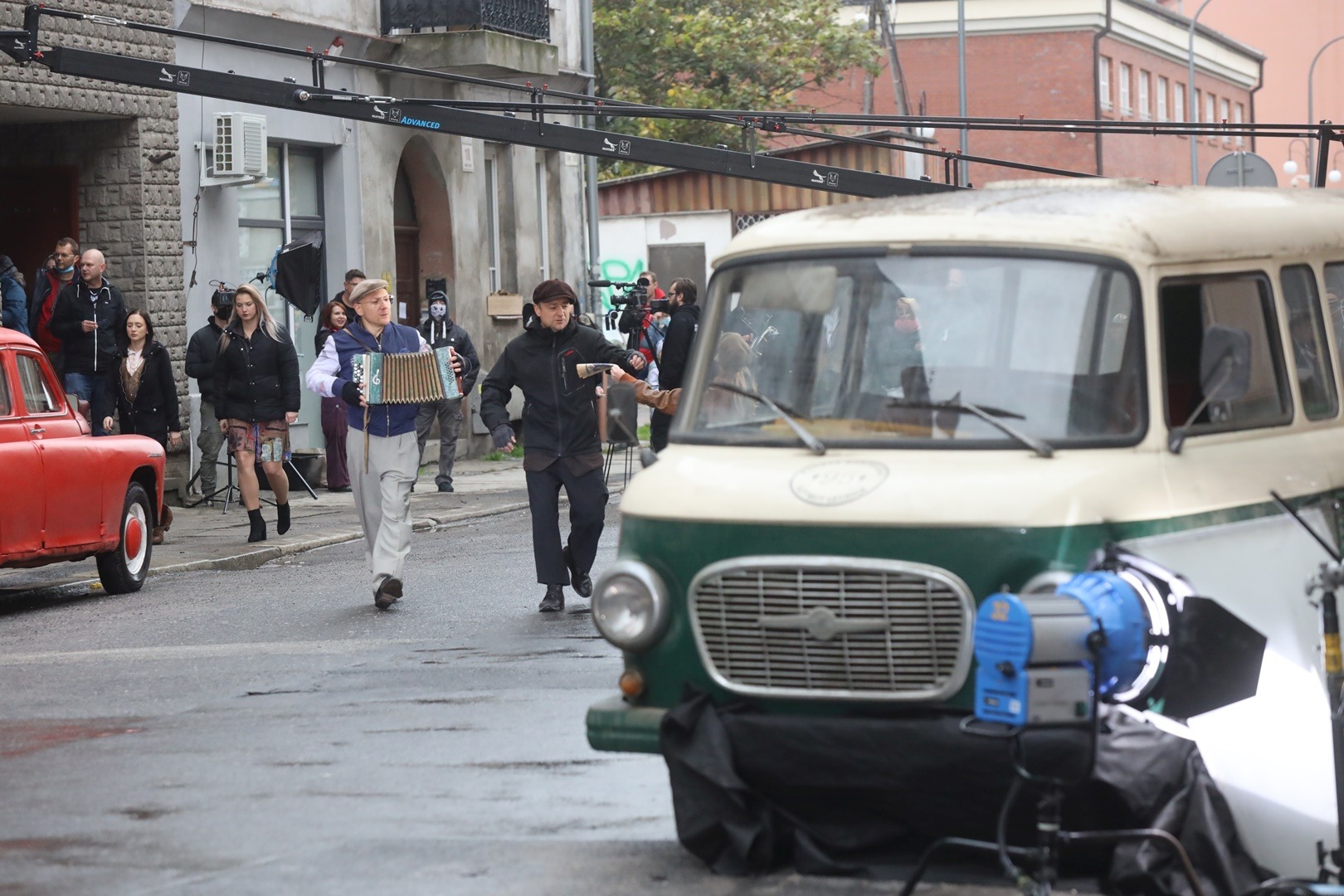 W Legnicy kręcony jest film o Popku - 