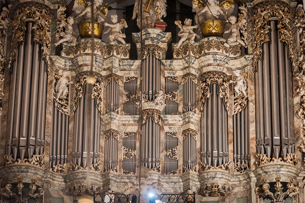 Wspaniały muzyczny, organowy wieczór w kościele Marii Panny
