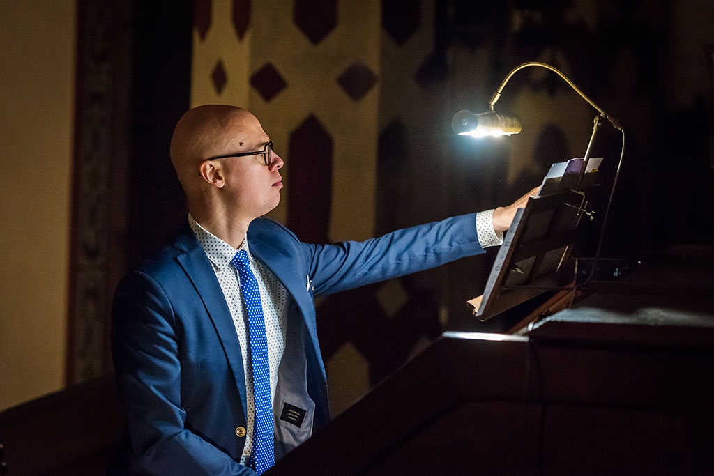 Wspaniały muzyczny, organowy wieczór w kościele Marii Panny