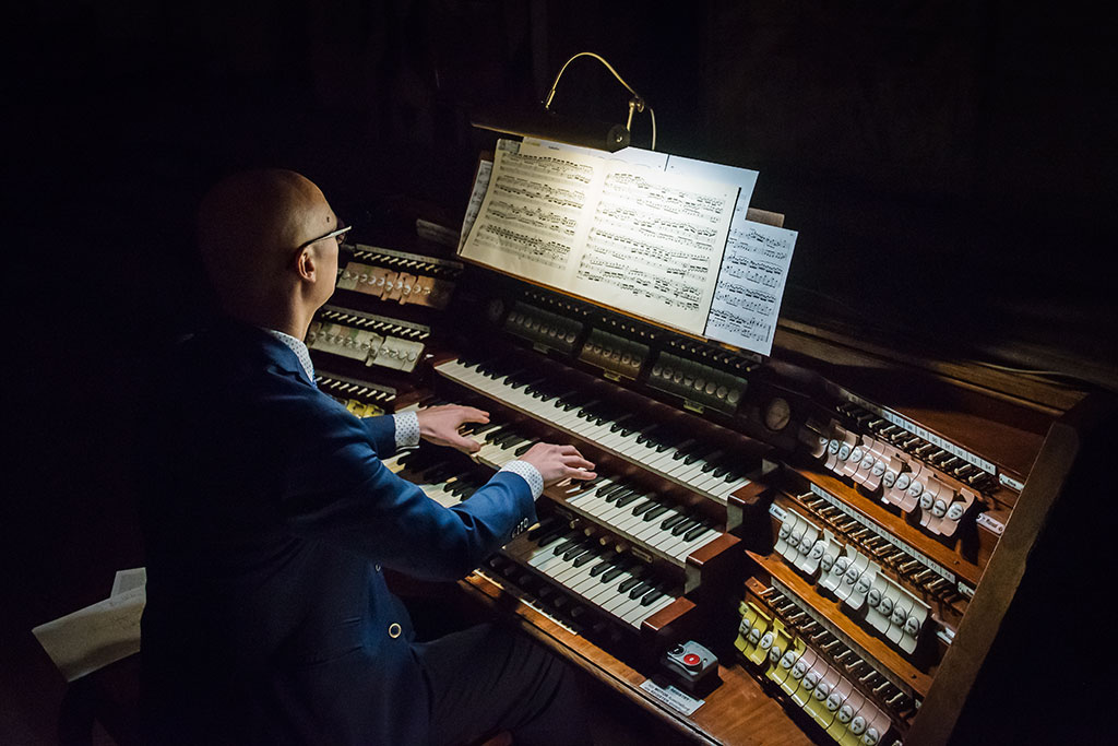 Wspaniały muzyczny, organowy wieczór w kościele Marii Panny