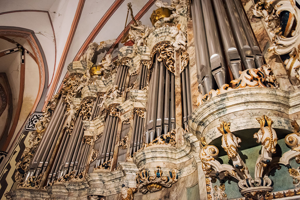 Wspaniały muzyczny, organowy wieczór w kościele Marii Panny