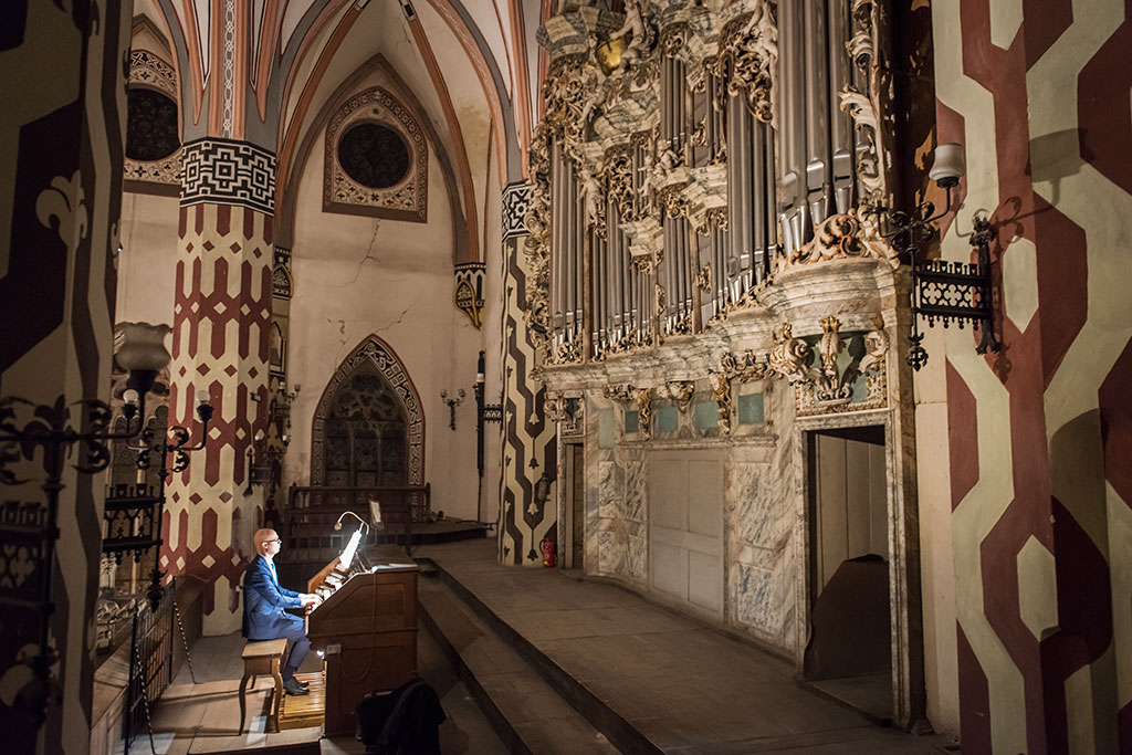 Wspaniały muzyczny, organowy wieczór w kościele Marii Panny