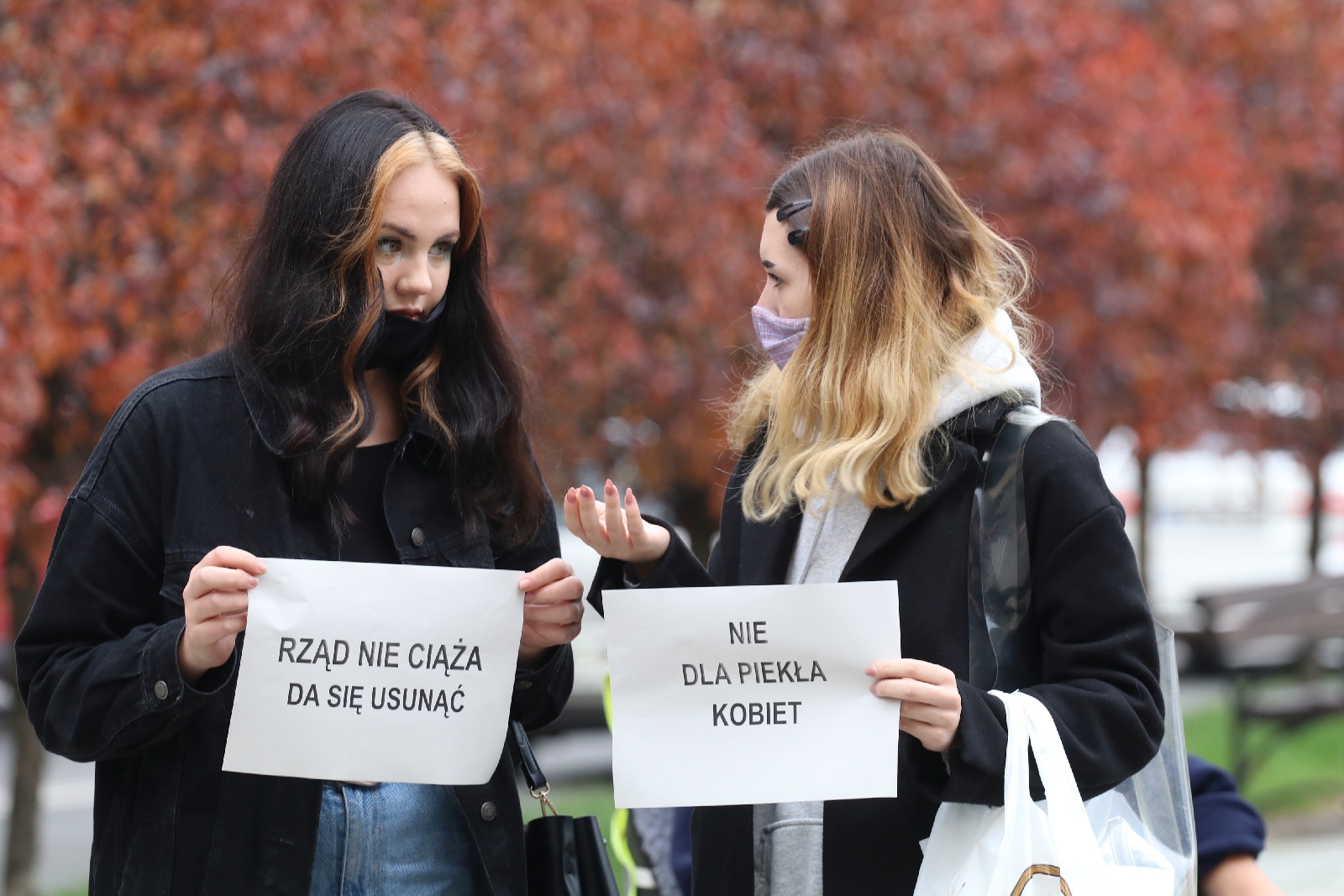 Protest przed siedzibą PiS: Nie dla Piekła Kobiet