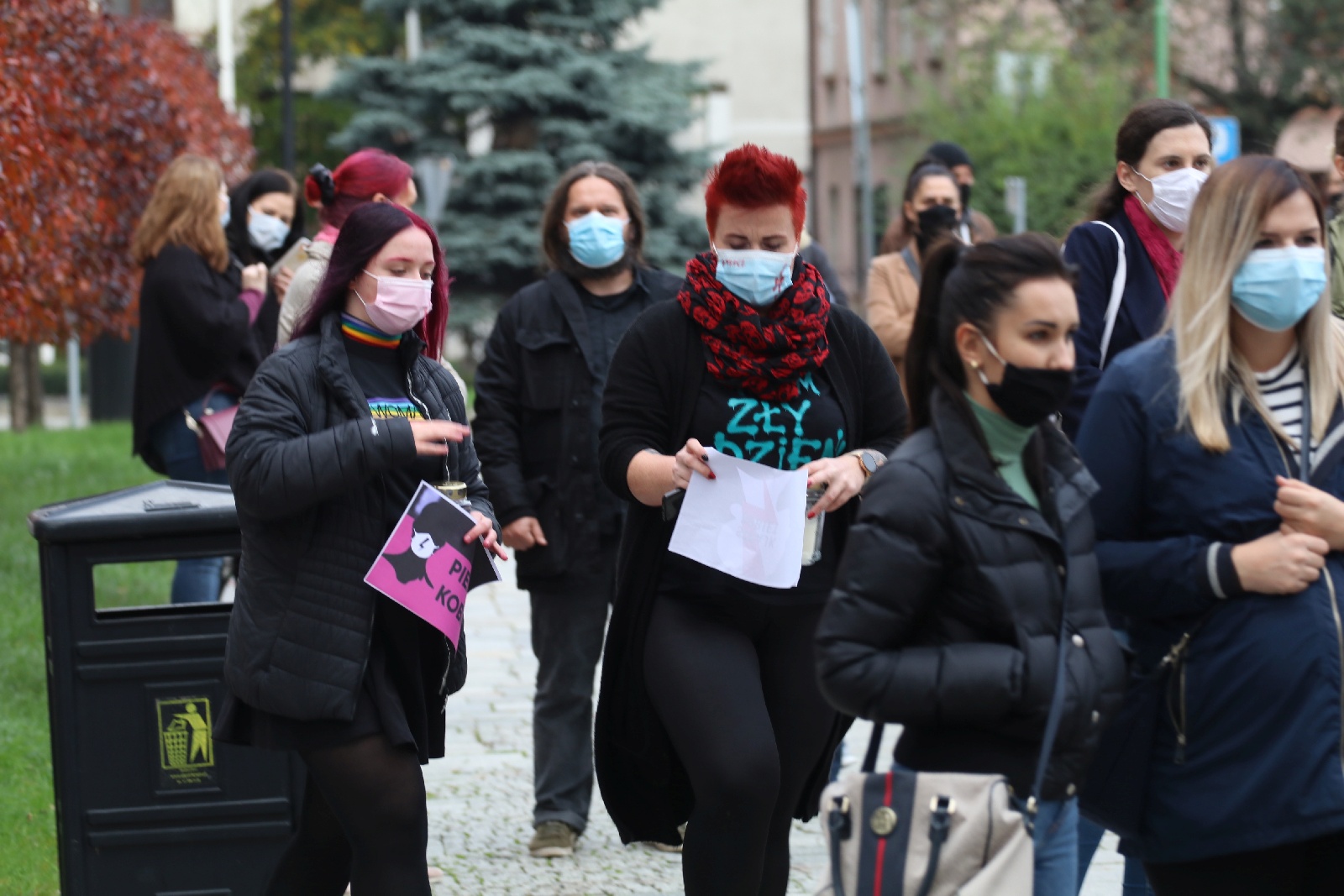 Protest przed siedzibą PiS: Nie dla Piekła Kobiet
