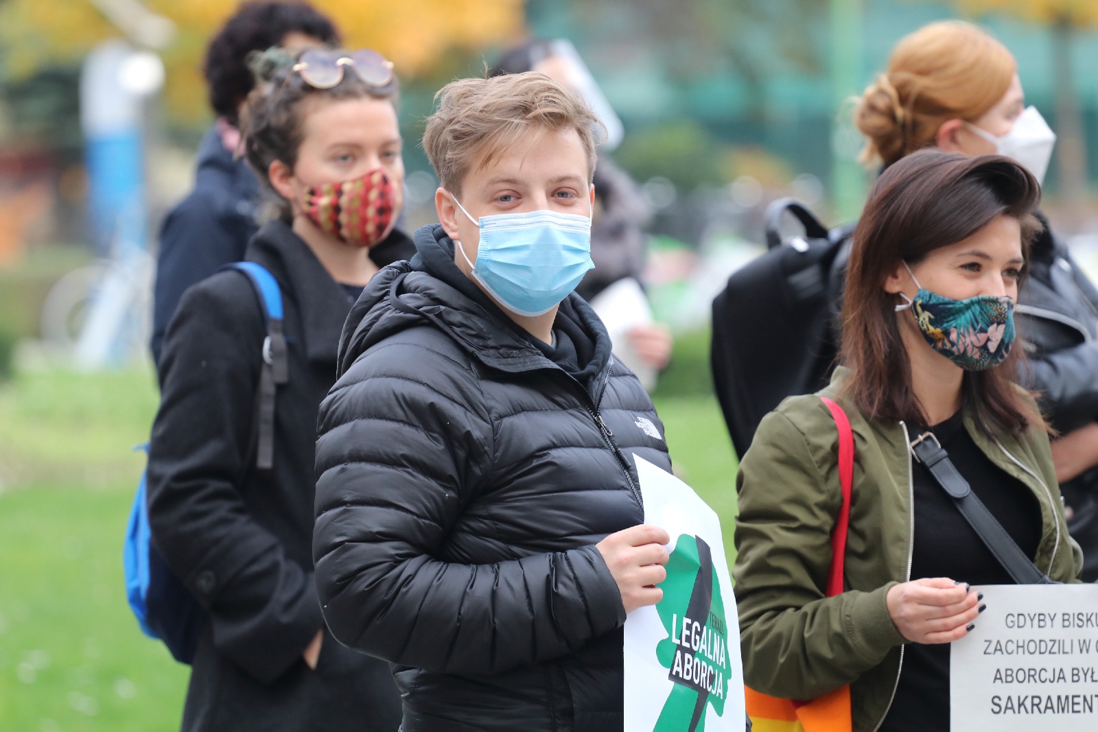 Protest przed siedzibą PiS: Nie dla Piekła Kobiet