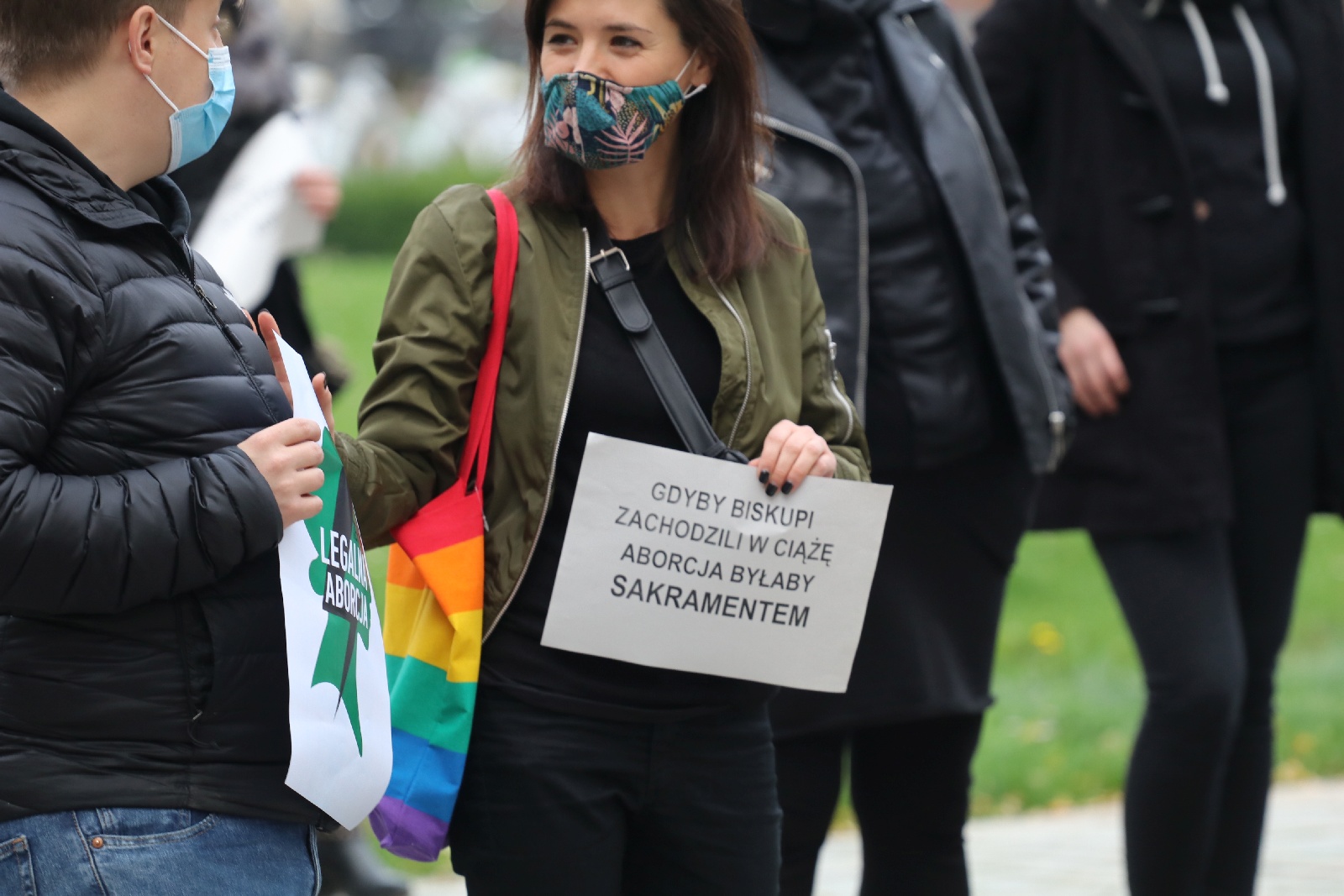 Protest przed siedzibą PiS: Nie dla Piekła Kobiet