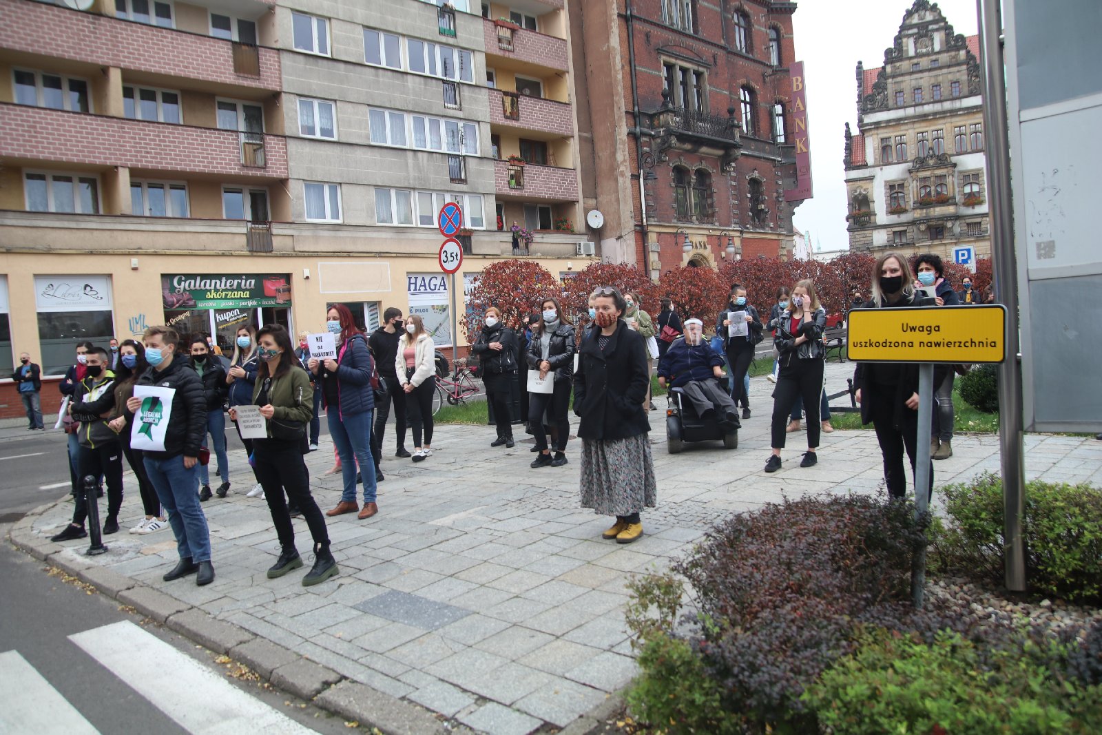 Protest przed siedzibą PiS: Nie dla Piekła Kobiet