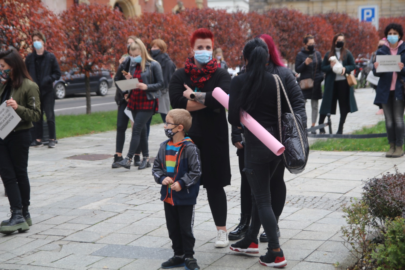 Protest przed siedzibą PiS: Nie dla Piekła Kobiet