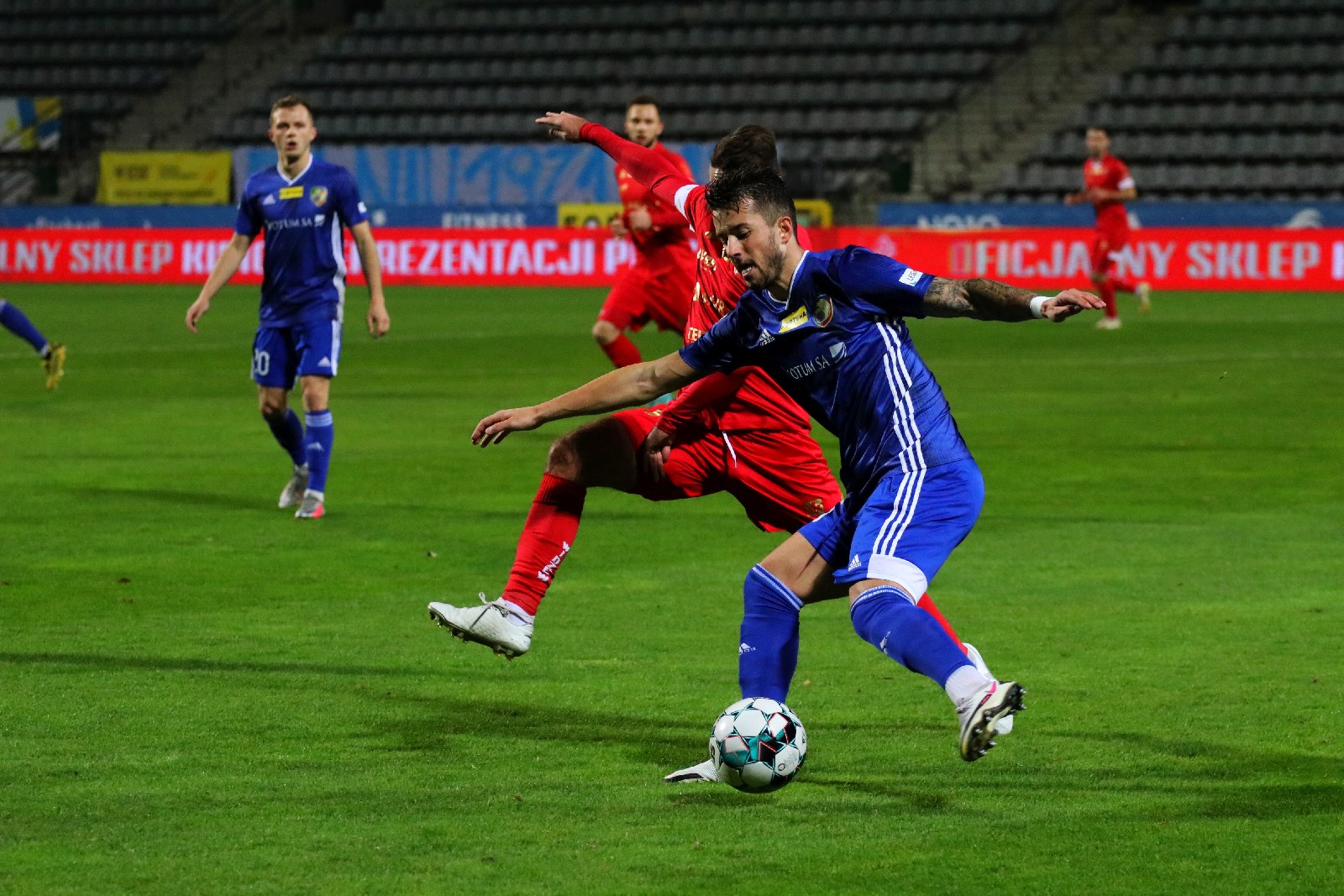 Szczęśliwy remis piłkarzy Miedzi Legnica z Widzewem Łódź