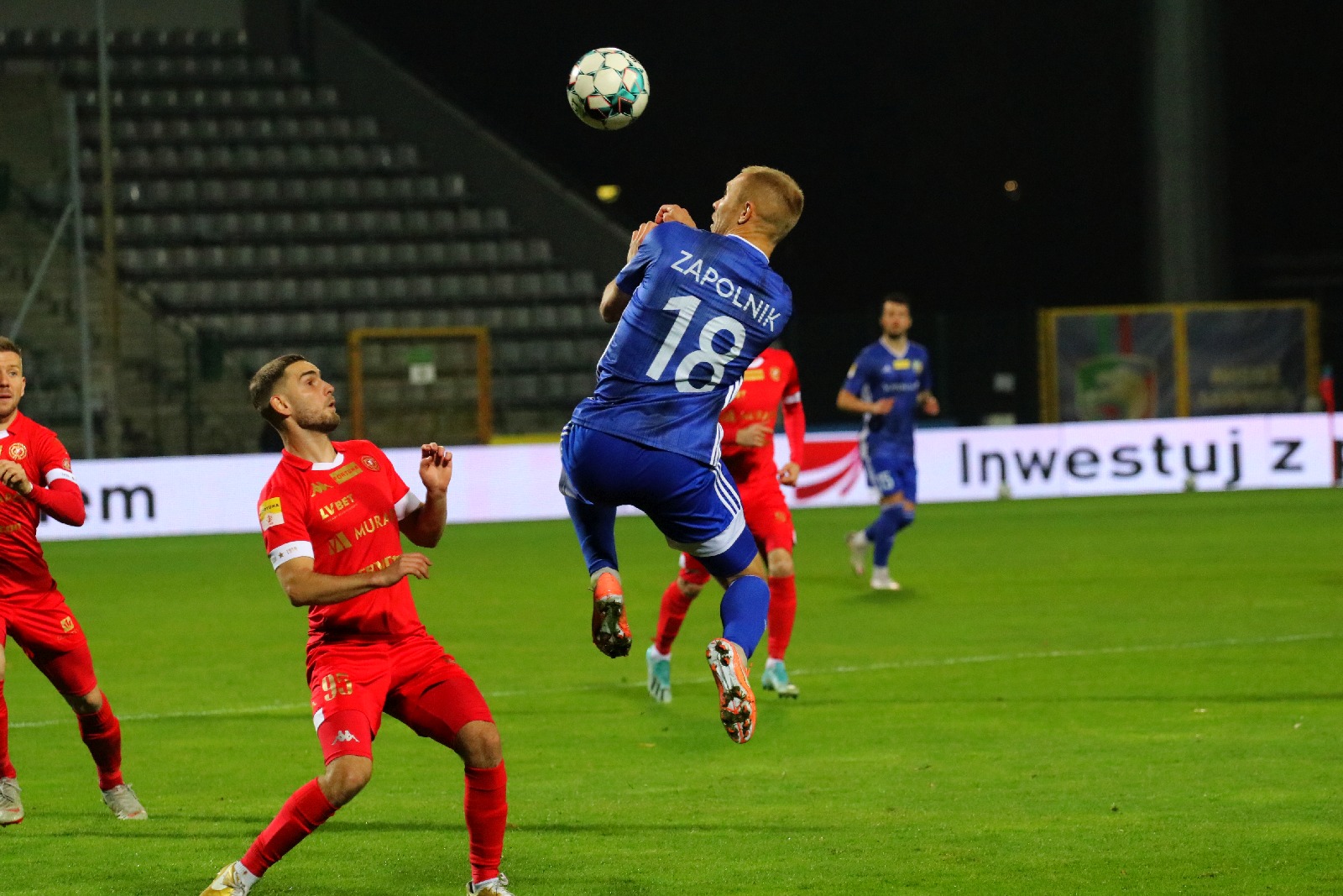 Szczęśliwy remis piłkarzy Miedzi Legnica z Widzewem Łódź