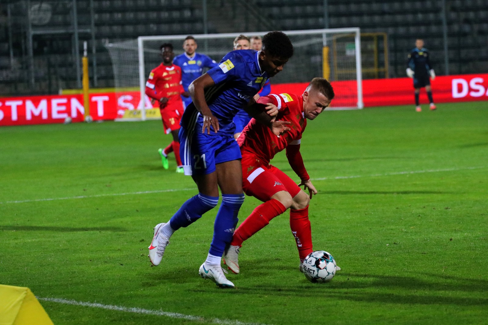 Szczęśliwy remis piłkarzy Miedzi Legnica z Widzewem Łódź