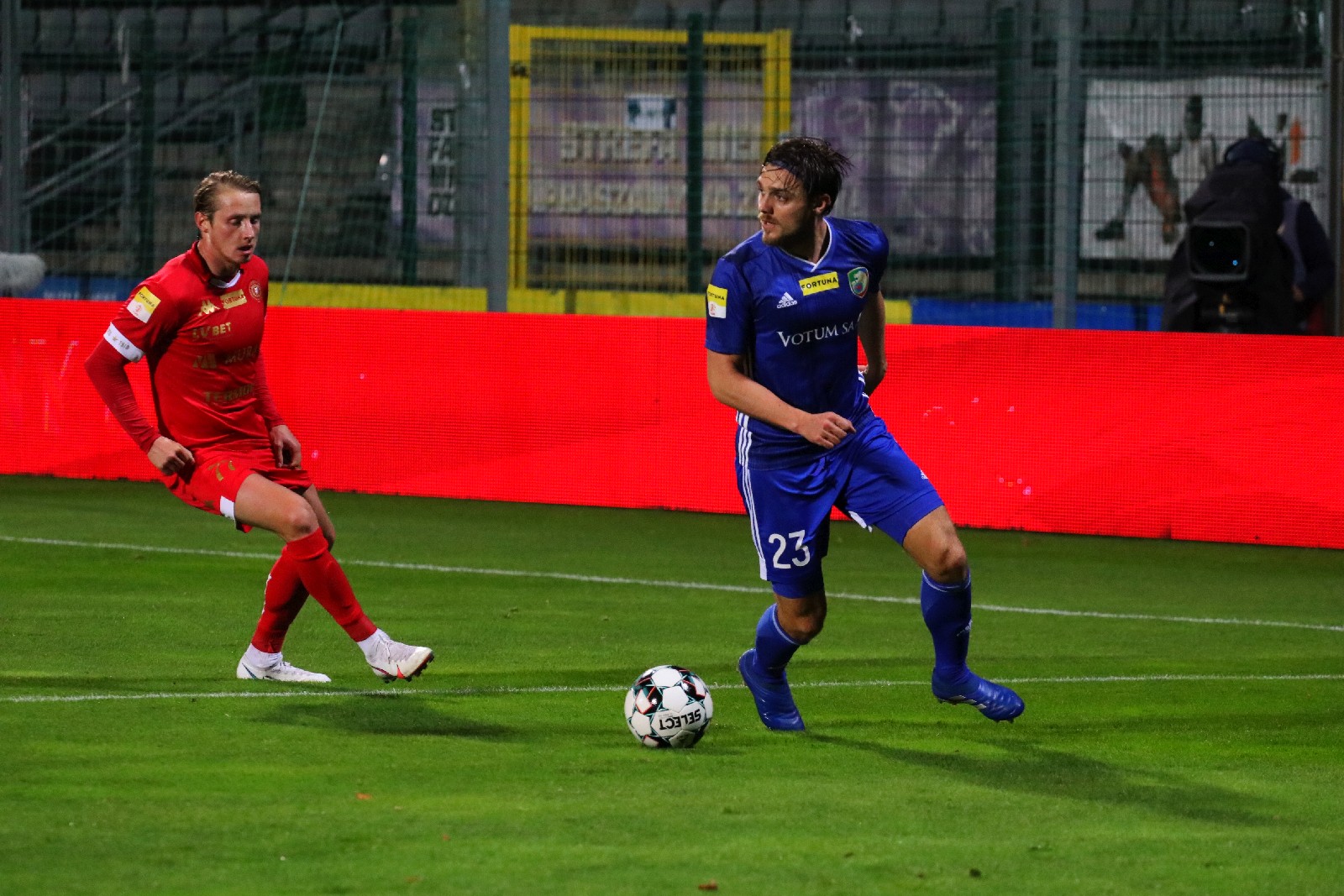 Szczęśliwy remis piłkarzy Miedzi Legnica z Widzewem Łódź