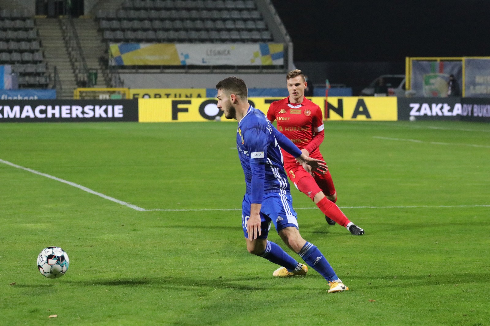 Szczęśliwy remis piłkarzy Miedzi Legnica z Widzewem Łódź