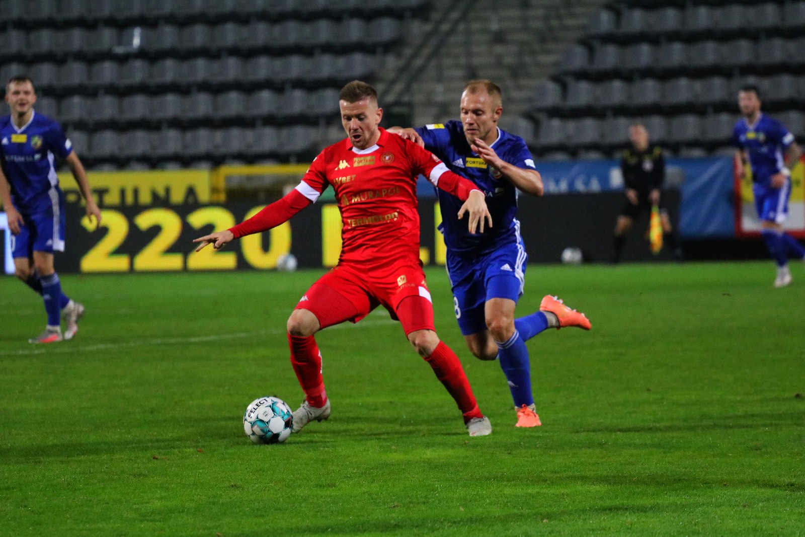 Szczęśliwy remis piłkarzy Miedzi Legnica z Widzewem Łódź