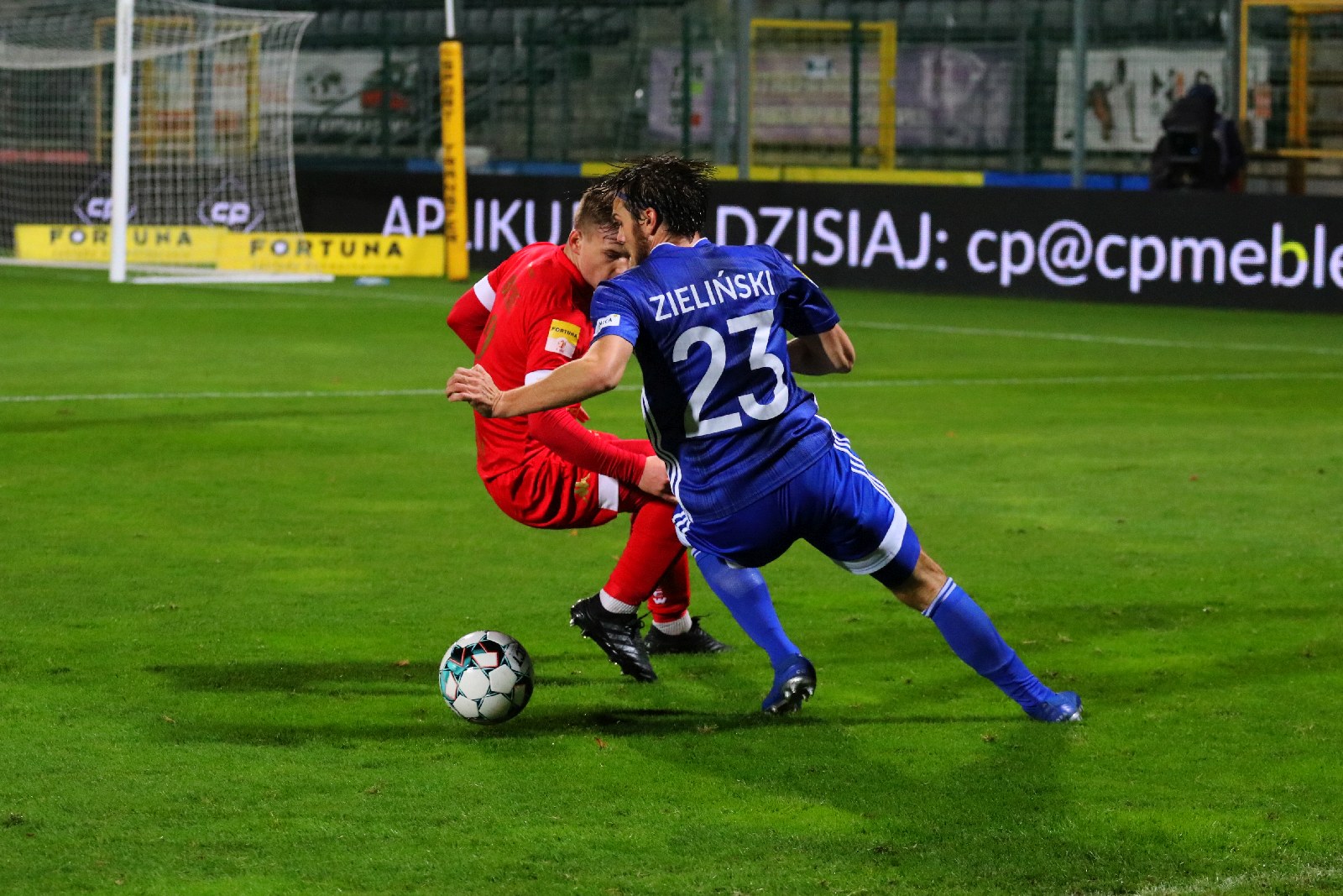 Szczęśliwy remis piłkarzy Miedzi Legnica z Widzewem Łódź