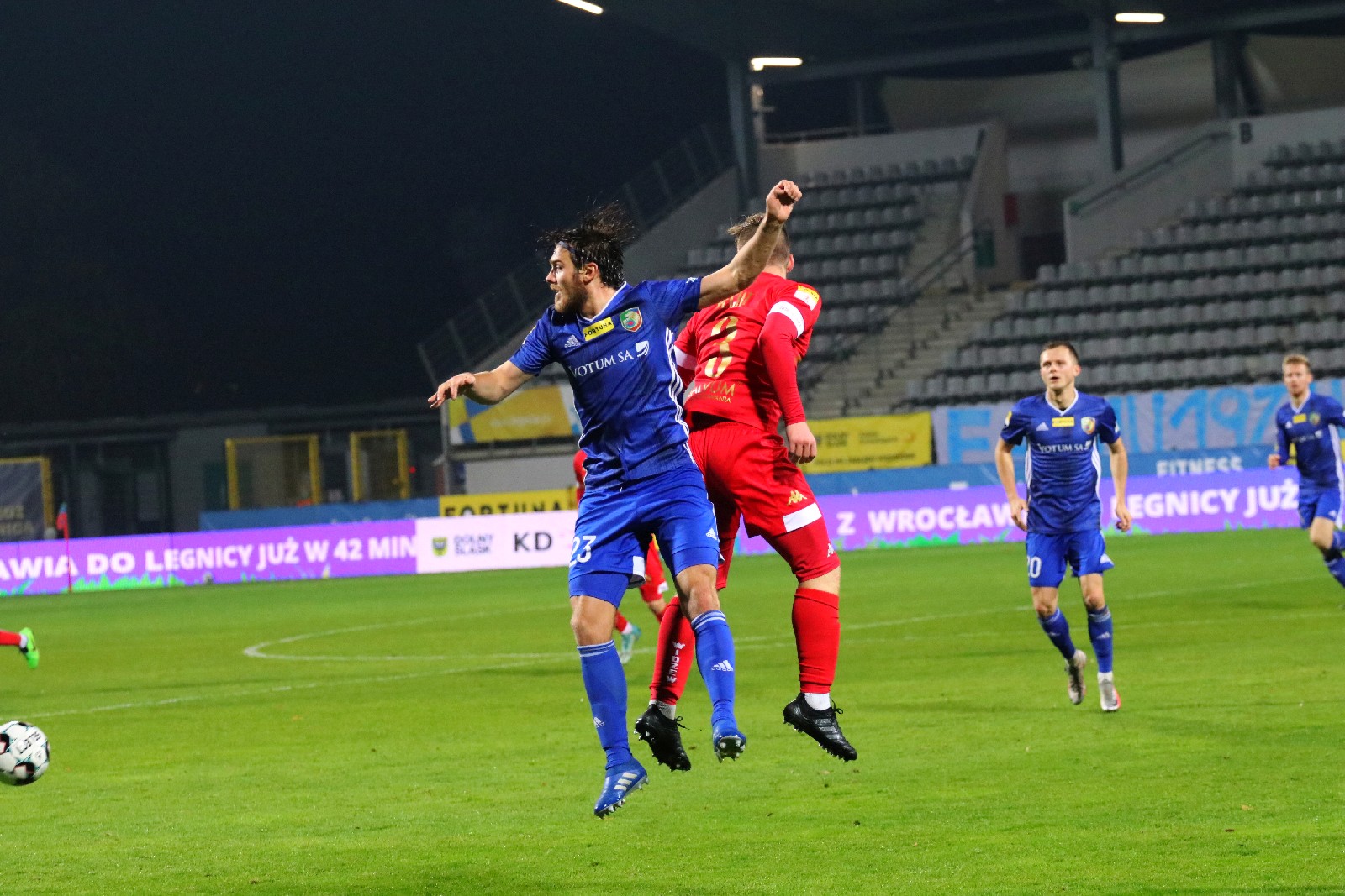 Szczęśliwy remis piłkarzy Miedzi Legnica z Widzewem Łódź