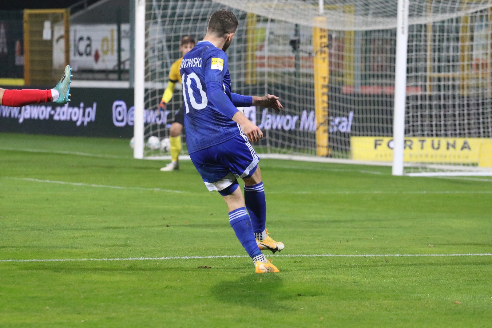 Szczęśliwy remis piłkarzy Miedzi Legnica z Widzewem Łódź