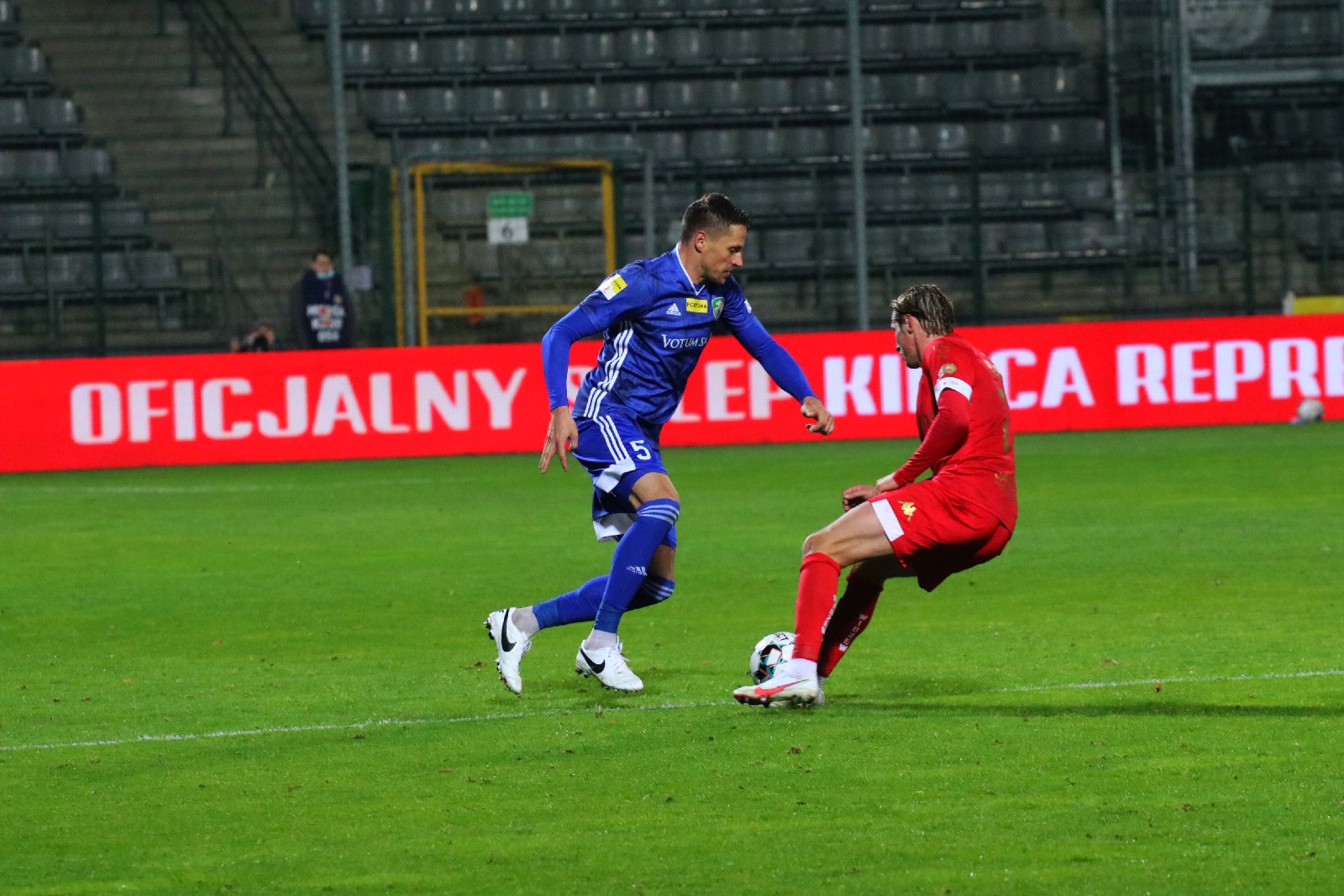 Szczęśliwy remis piłkarzy Miedzi Legnica z Widzewem Łódź