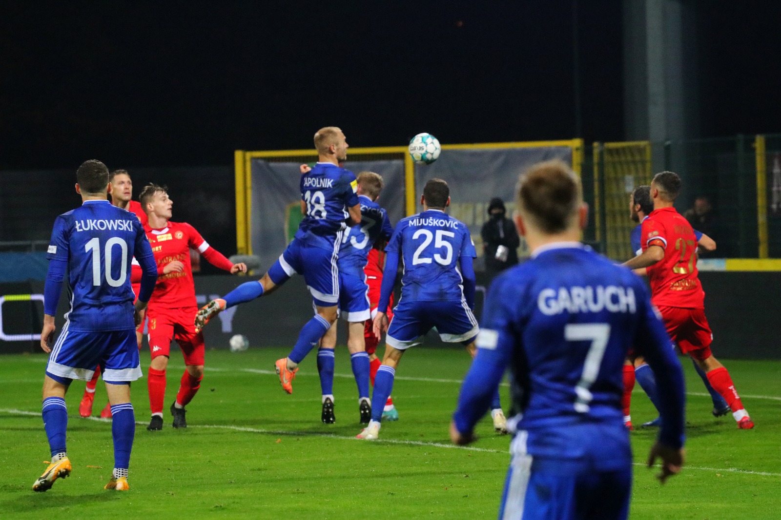 Szczęśliwy remis piłkarzy Miedzi Legnica z Widzewem Łódź