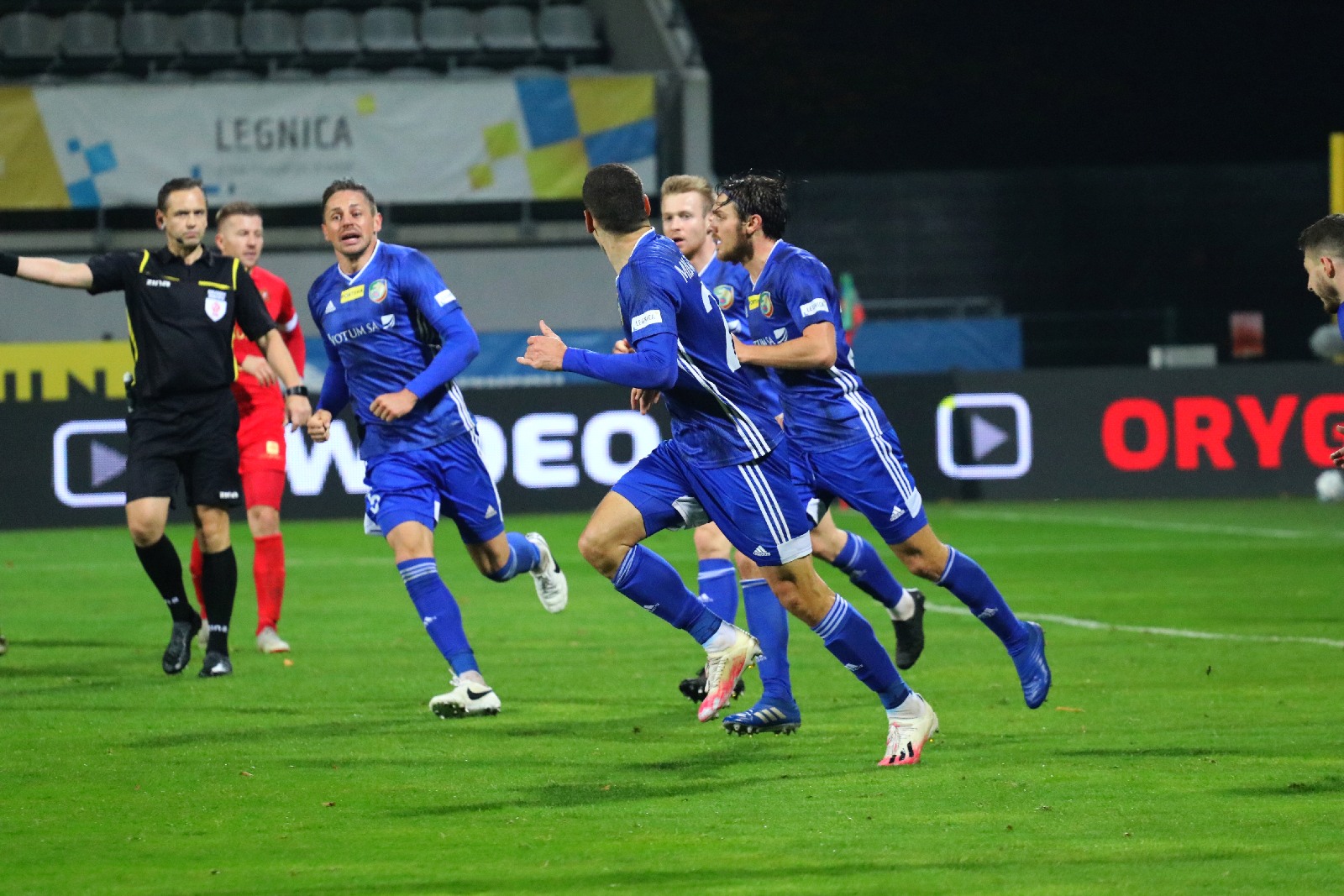 Szczęśliwy remis piłkarzy Miedzi Legnica z Widzewem Łódź