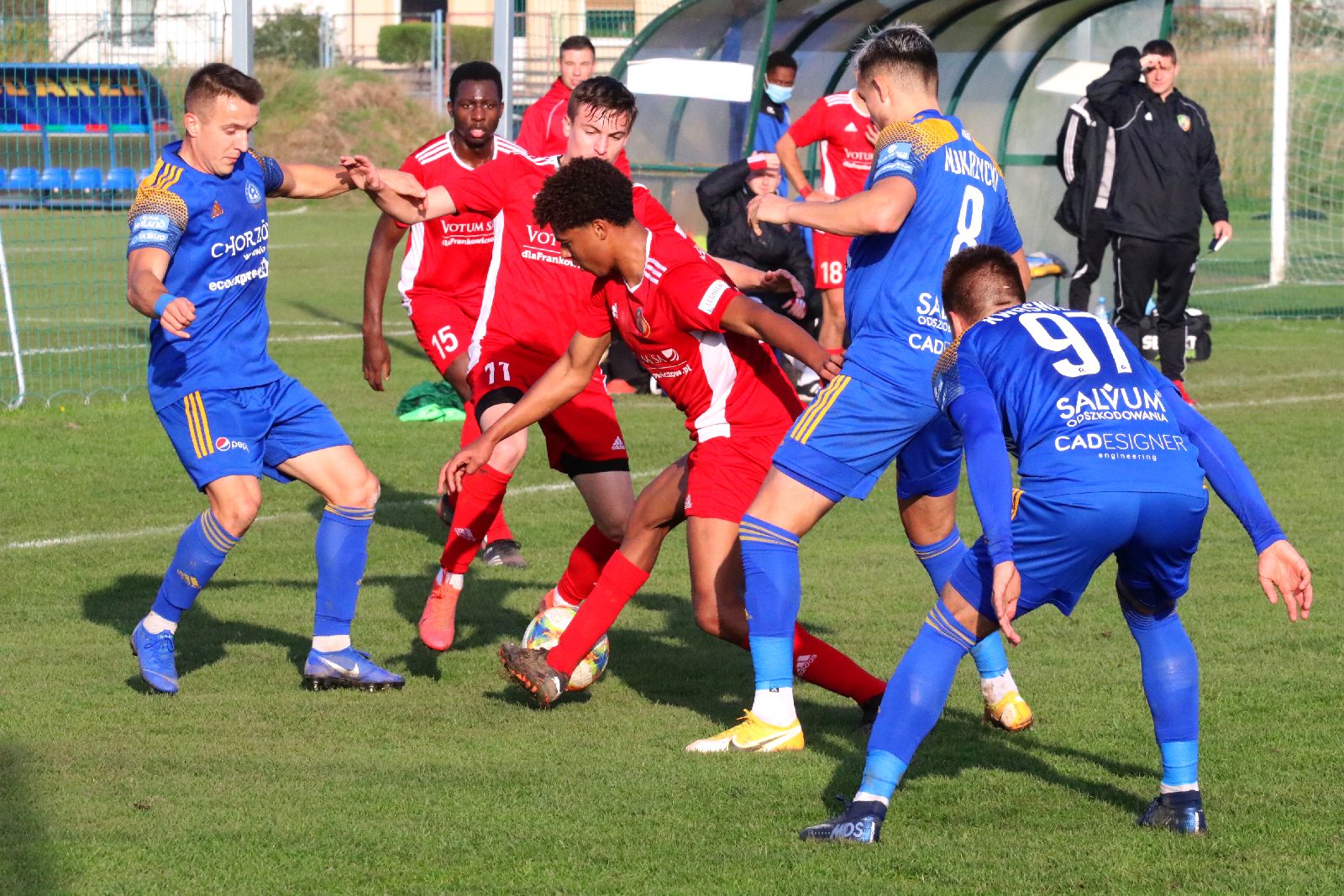 3 liga: Miedź II Legnica - Ruch Chorzów 0:3 (0:1)