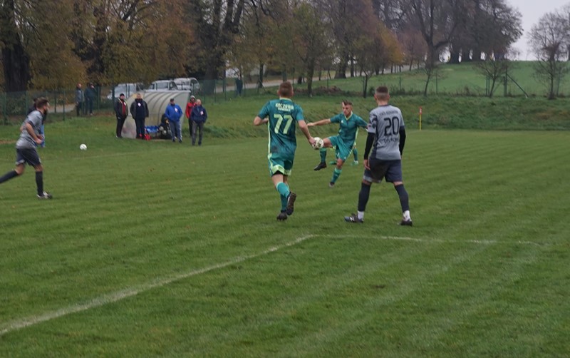 Okręgówka: Sokół Jerzmanowa - Kaczawa Bieniowice 1-5 (0-1)