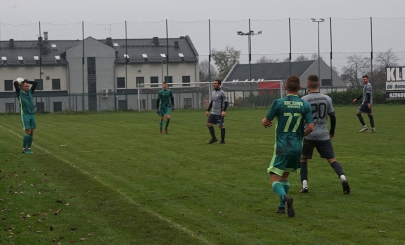 Okręgówka: Sokół Jerzmanowa - Kaczawa Bieniowice 1-5 (0-1)