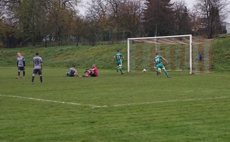 Okręgówka: Sokół Jerzmanowa - Kaczawa Bieniowice 1-5 (0-1)