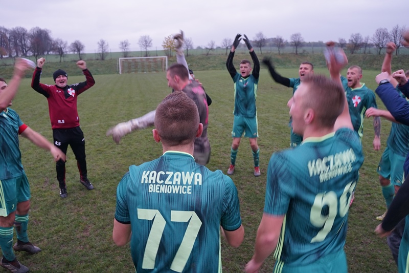 Okręgówka: Sokół Jerzmanowa - Kaczawa Bieniowice 1-5 (0-1)