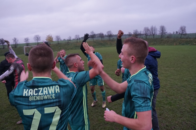 Okręgówka: Sokół Jerzmanowa - Kaczawa Bieniowice 1-5 (0-1)