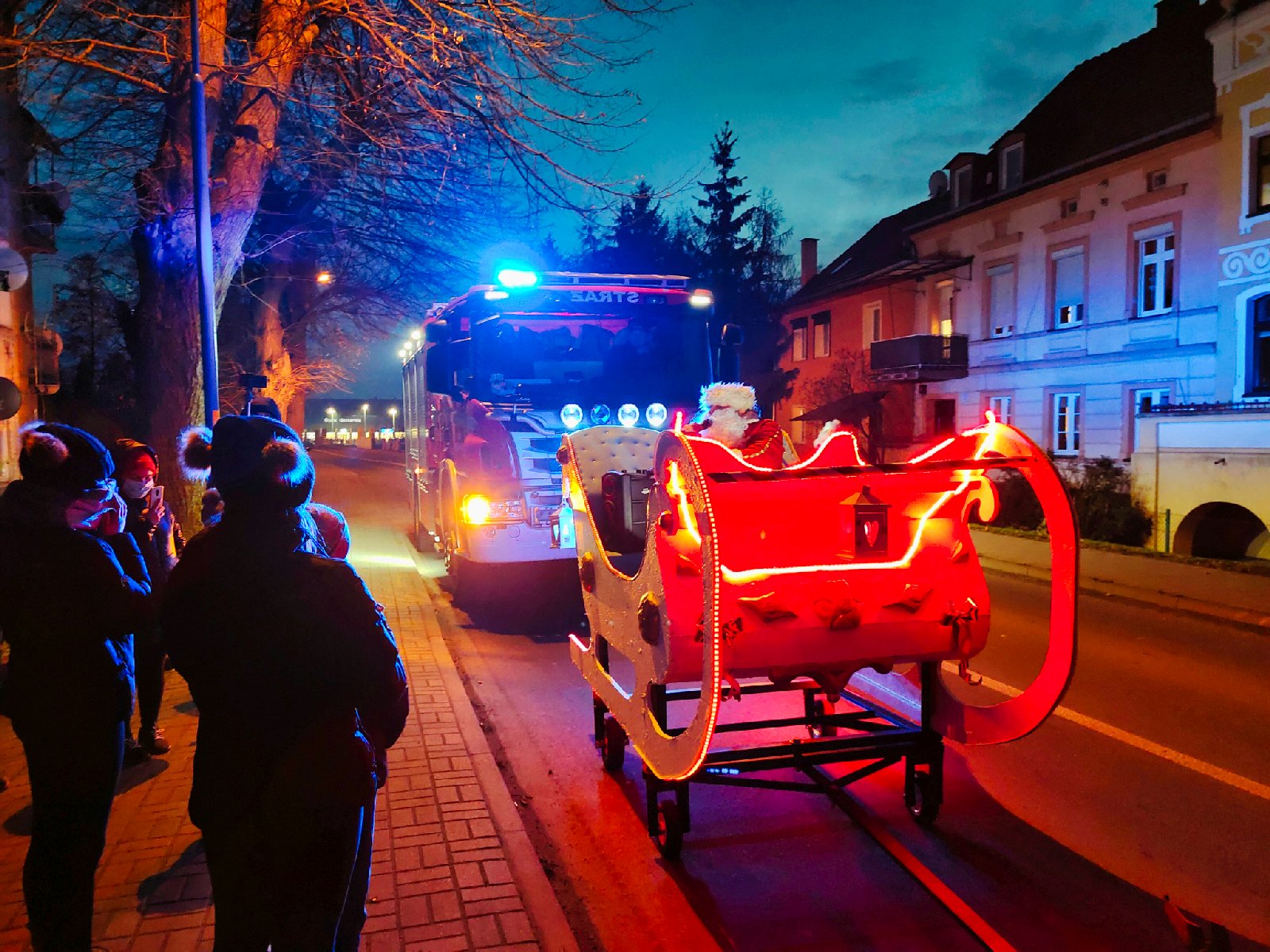 Na prochowickich ulicach można spotkać Świętego Mikołaja