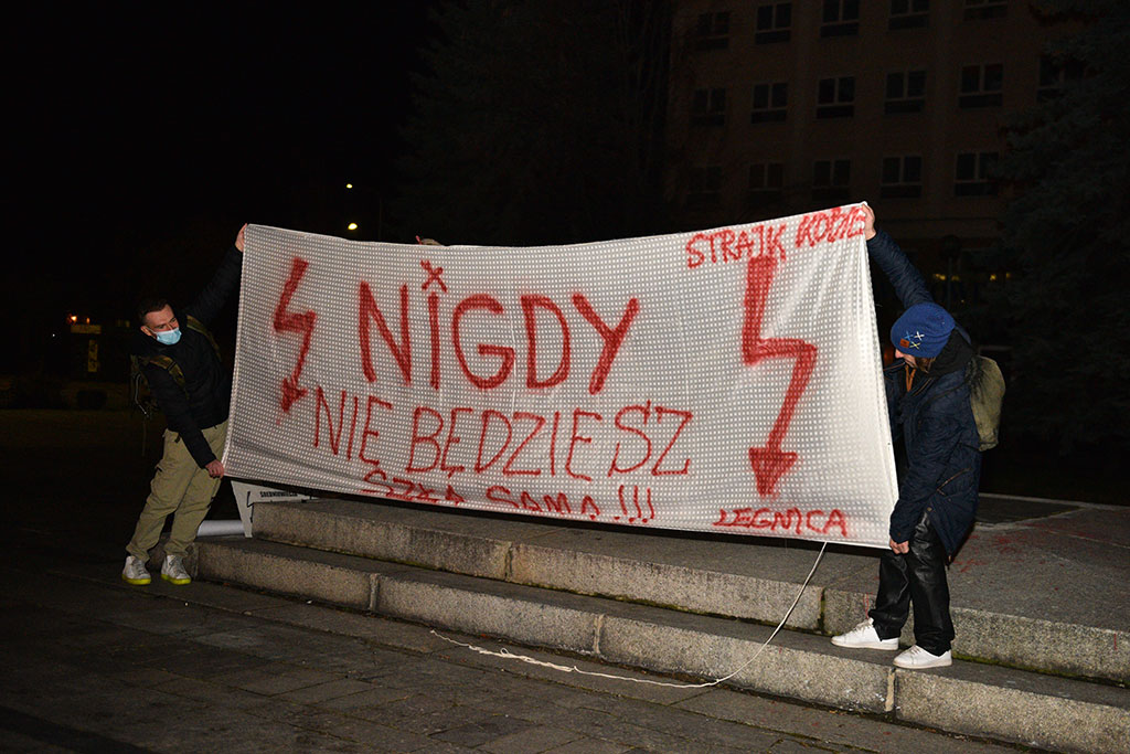 Coraz mniej osób uczestniczy w legnickich protestach