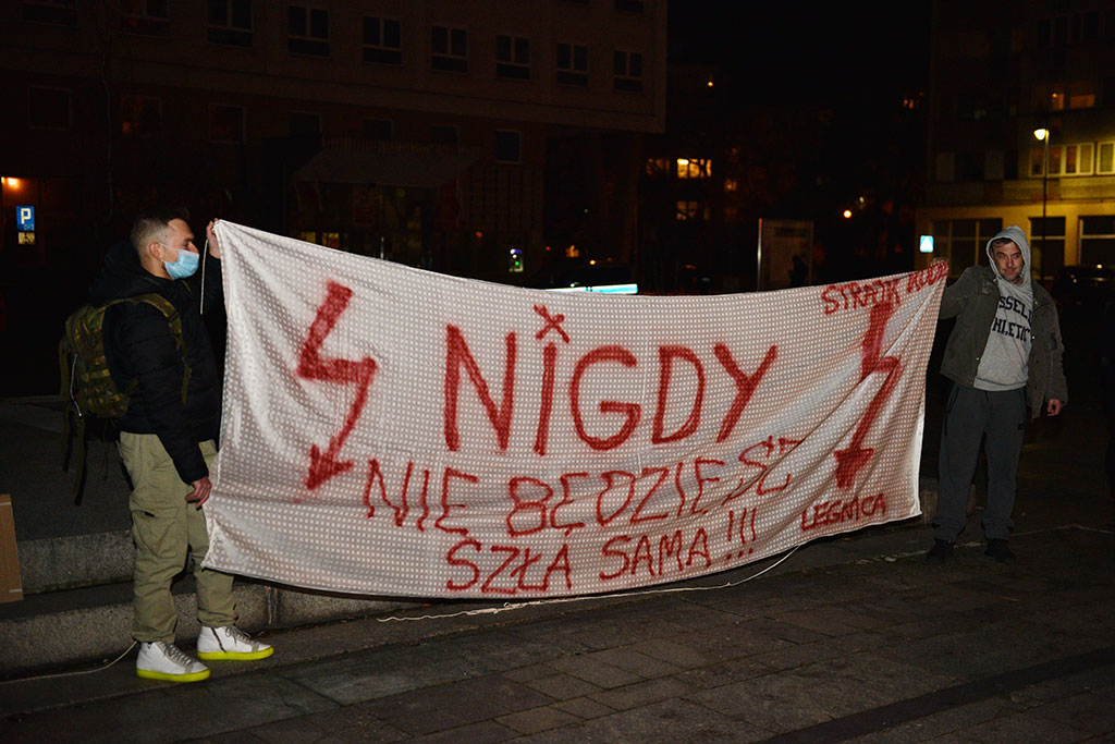 Coraz mniej osób uczestniczy w legnickich protestach