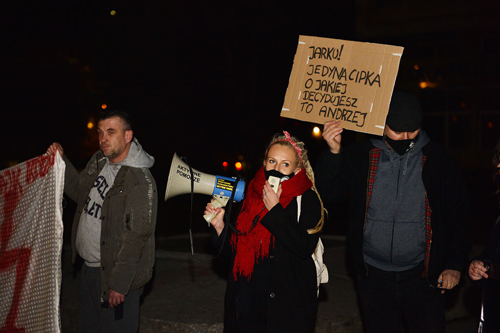 Coraz mniej osób uczestniczy w legnickich protestach
